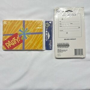 Party invitations
